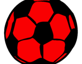Desenho Bola de futebol pintado por CHI