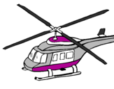 Desenho Helicoptero  pintado por Yúri