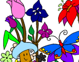 Desenho Fauna e Flora pintado por lucas fernandez