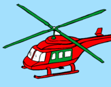 Desenho Helicoptero  pintado por gmd