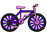 Desenho Bicicleta pintado por lili