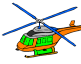 Desenho Helicoptero  pintado por kelvin