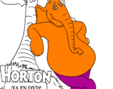 Desenho Horton pintado por kaua  silva