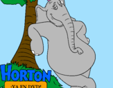 Desenho Horton pintado por horton