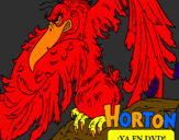 Desenho Horton - Vlad pintado por joão