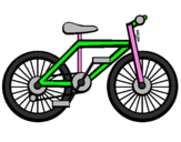 Desenho Bicicleta pintado por jhonatan  ibia  mg