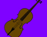 Desenho Violino pintado por jairinhoo