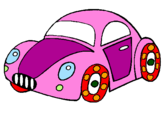 Desenho Carro de brinquedo pintado por thays