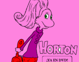 Desenho Horton - Sally O'Maley pintado por lorena  