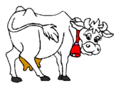 Desenho Vaca pintado por Pedrinho