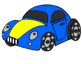 Desenho Carro de brinquedo pintado por , bm 