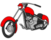 Desenho Moto pintado por gabriel chaves