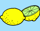 Desenho Limão pintado por MÓNICA