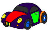 Desenho Carro de brinquedo pintado por FRAJOLA
