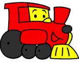 Desenho Comboio pintado por wendel