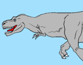 Desenho Tiranossaurus Rex pintado por thuco