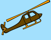 Desenho Helicóptero brinquedo pintado por jefferson