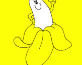 Desenho Banana pintado por mauricio