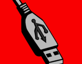 Desenho USB pintado por lucas