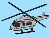 Desenho Helicoptero  pintado por Raposa