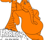 Desenho Horton pintado por larissa