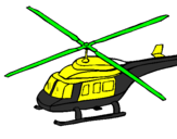 Desenho Helicoptero  pintado por bruno