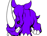 Desenho Rinoceronte II pintado por lucas