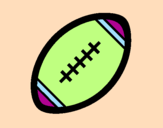 Desenho Bola de futebol americano II pintado por brunosesana
