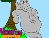 Desenho Horton pintado por 1a2b