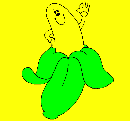 Desenho Banana pintado por ]naehdhjfkhfjkdgi~´jhgfdg