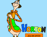 Desenho Horton - Prefeito pintado por bec