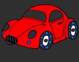 Desenho Carro de brinquedo pintado por higor