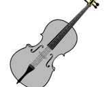 Desenho Violino pintado por IUJKMCDEW
