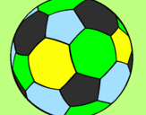 Desenho Bola de futebol II pintado por hamilton  