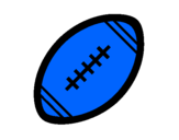 Desenho Bola de futebol americano II pintado por .,, mdswaq 