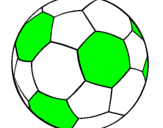 Desenho Bola de futebol II pintado por a