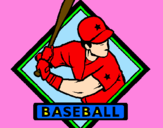 Desenho Logo de basebol pintado por Nalbert
