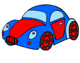 Desenho Carro de brinquedo pintado por Rayssa
