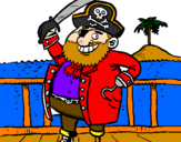 Desenho Pirata a bordo pintado por nick jonas rj
