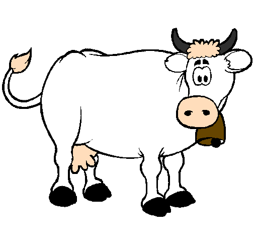 Desenho Vaca leiteira pintado por vaquinha
