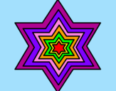 Desenho Estrela 2 pintado por gessica tatiana