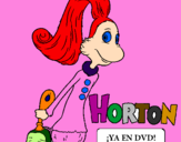 Desenho Horton - Sally O'Maley pintado por gabriela