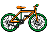 Desenho Bicicleta pintado por Bike da Julia