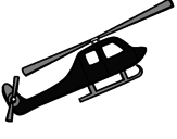 Desenho Helicóptero brinquedo pintado por rafaela