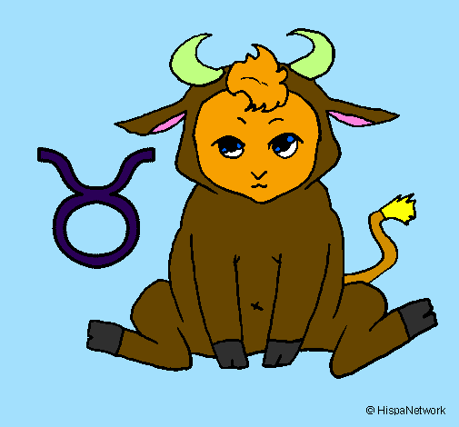 Desenho Taurus pintado por tourinho lindo