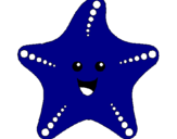 Desenho Estrela do mar pintado por gghhhhhh44444