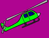Desenho Helicóptero brinquedo pintado por cade o chinelo