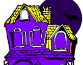 Desenho Casa do mistério pintado por Sophiariodocampo