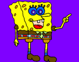 Desenho SpongeBob pintado por maithe