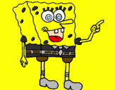 Desenho SpongeBob pintado por gessila  cleria